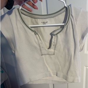 Urban Outfitters Go for Gold Top White